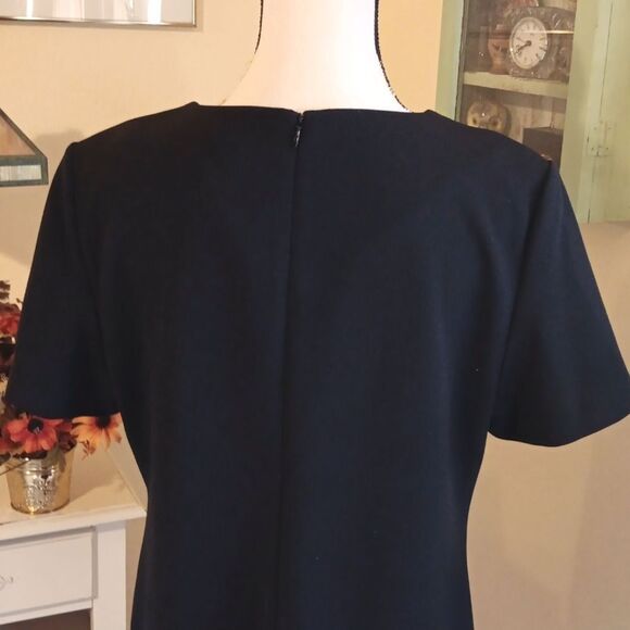 Calvin Klein  Dressy Black Dress. Old Money, Quiet Elegance - Picture 7 of 13